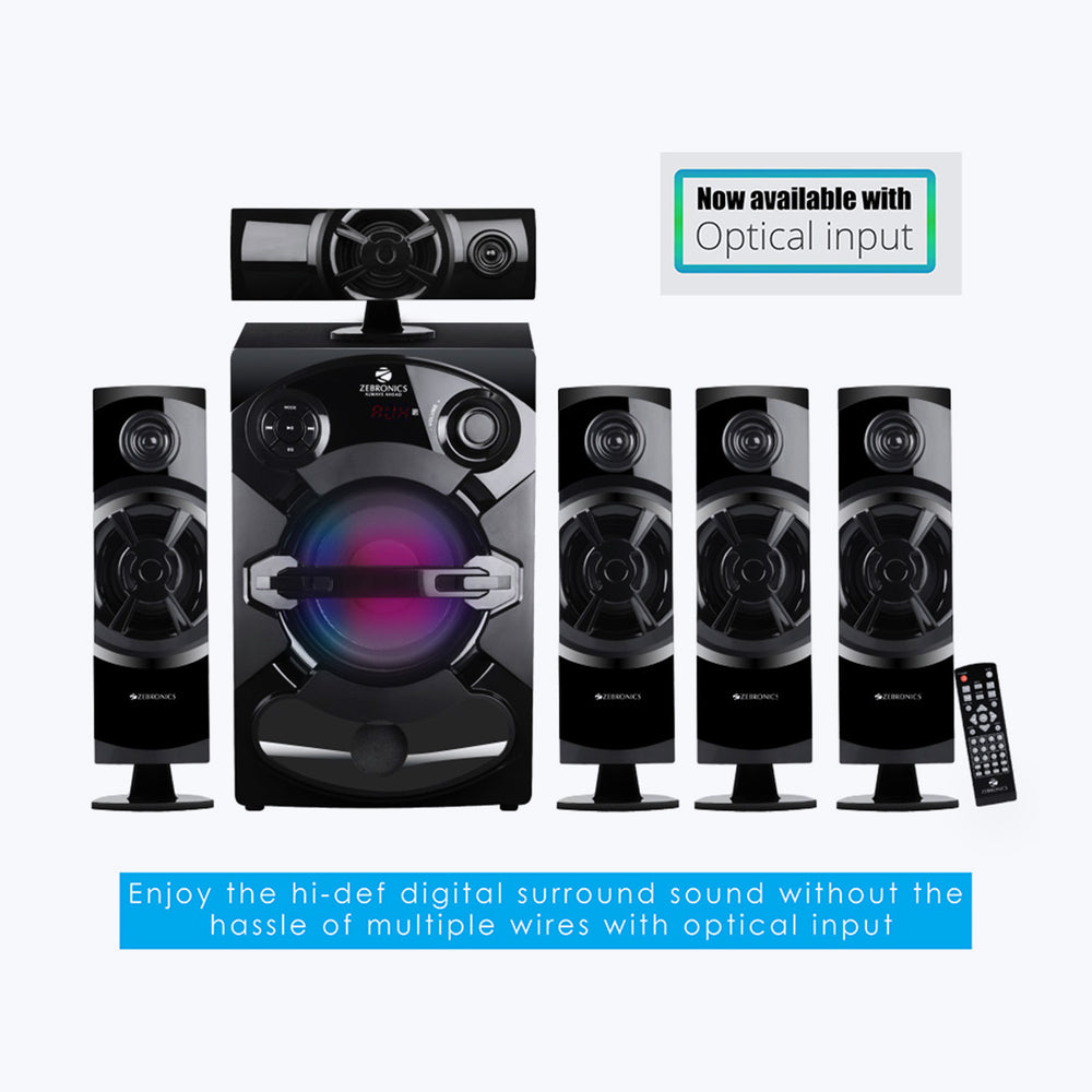 ZEBRONICS TRUMP 5.1 BT SPEAKER ZEBRONICS TRUMP 5.1 BT SPEAKER